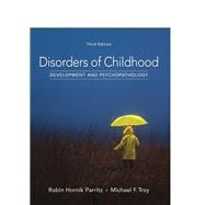 Disorders of Childhood: Development and Psychopathology