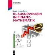 Klausurwissen in Finanzmathematik