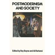 Postmodernism and Society,9780333475119