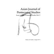 Asian Journal of Pentecostal Studies