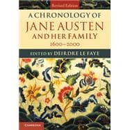 A Chronology of Jane Austen and Her Family