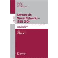 Advances in Neural Networks - Isnn 2009