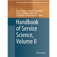 Handbook of Service Science, Volume II