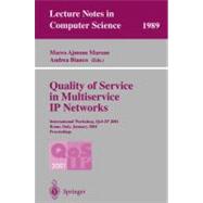 Quality of Service in Multiservice Ip Networks