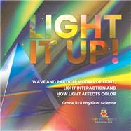 Light it Up! Wave and Particle Models of Light, Light Interaction and How Light Affects Color | Grade 6-8 Physical Science