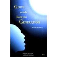 God's Words from This Generation Book 1