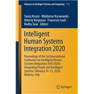 Intelligent Human Systems Integration 2020