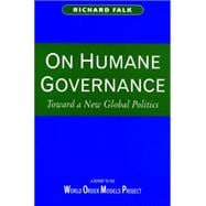 On Humane Governance