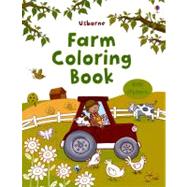 Farm Coloring Sticker Book