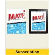 Glencoe Math, Course 1, Complete Student Bundle, 1-year subscription