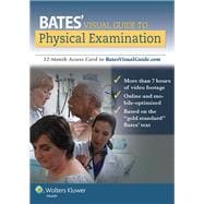Bates' Visual Guide to Physical Examination 12-Month Access Card to BatesVisualGuide.com