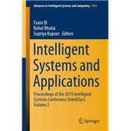 Intelligent Systems and Applications