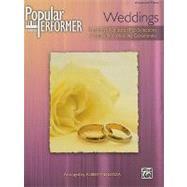 Popular Performer Weddings