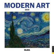 Modern Art 2019 Wall Calendar