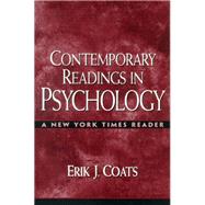 Contemporary Readings in Psychology A New York Times Reader