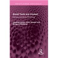 Social Texts and Context