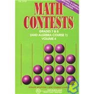 Math Contests - Grades 7 and 8 and Algebra Course 1