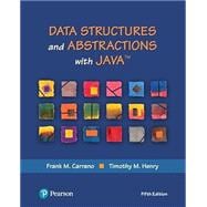 Data Structures and Abstractions with Java, 5th edition - Pearson+ Subscription