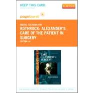Alexander's Care of the Patient in Surgery Access Code