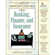 Career Opportunities in Banking, Finance, and Insurance