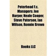 Peterhead F.c. Managers