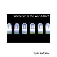 Whose Sin Is the World-war?