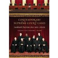 Contemporary Supreme Court Cases