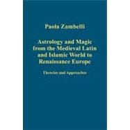 Astrology and Magic from the Medieval Latin and Islamic World to Renaissance Europe: Theories and Approaches