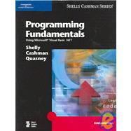 Programming Fundamentals Using Microsoft Visual Basic .NET