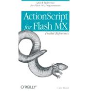 Action Script for Flash Mx Pocket Reference