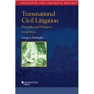 Transnational Civil Litigation(Concepts and Insights)