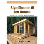 Significance of Eco Homes