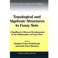 Topological and Algebraic Structures in Fuzzy Sets