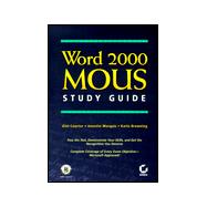 Mous Word 2000 Quick Study Guide