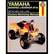 Haynes Yamaha Banshee and Warrior Atvs Owners Workshop Manual