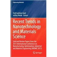 Recent Trends in Nanotechnology and Materials Science