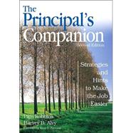 The Principal's Companion; Strategies and Hints to Make the Job Easier