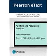 Pearson eText for Auditing and Assurance Services -- Access Card