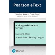 Pearson eText for Auditing and Assurance Services -- Access Card