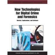 New Technologies for Digital Crime and Forensics