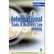 International Trade and Business Law Review: Volume VIII