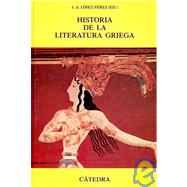 Historia de la literatura griega/ History of Greek literature