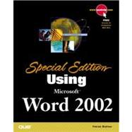 Special Edition Using Microsoft Word 2002