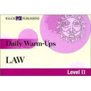 Daily Warm-ups: Law Level II