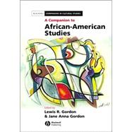 A Companion to African-american Studies