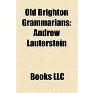 Old Brighton Grammarians : Andrew Lauterstein