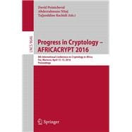 Progress in Cryptology – Africacrypt 2016