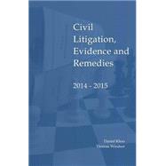 Civil Litigation, Evidence and Remedies 2014-2015