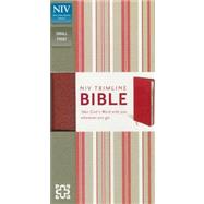 Holy Bible: New International Version, Cherry/Cherry, Italian Duo-Tone, Trimline, Small Print