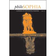philoSOPHIA: A Journal of Continental Feminism